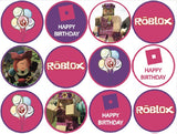 Roblox Cupcake Toppers x12 The Cake Mixer