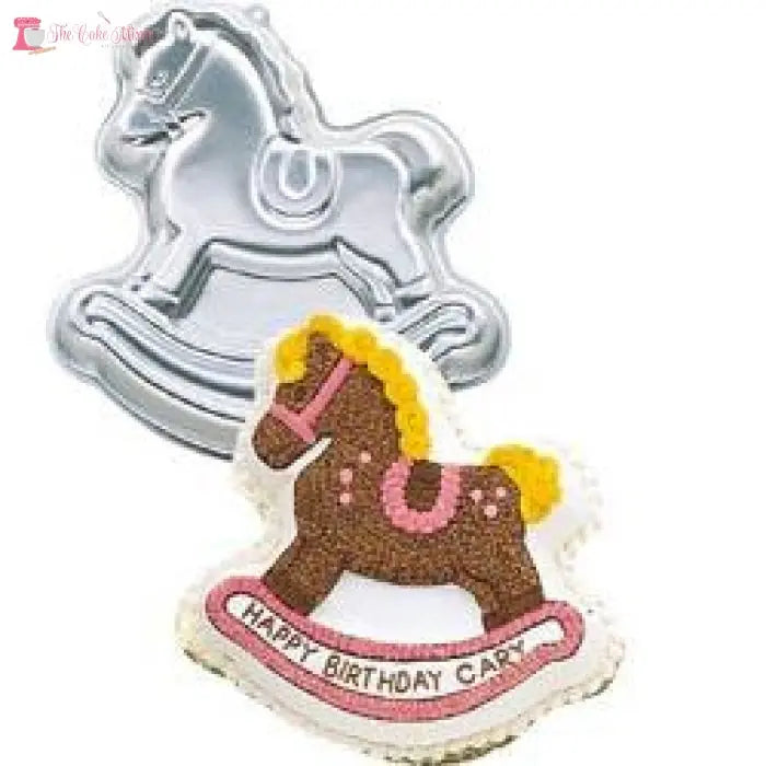 Rocking Horse Cake Tin Hire toys&parties.co.nz