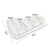 Mini Palm Leaves Silicone Mould - Assorted Shapes