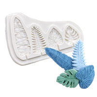 Mini Palm Leaves Silicone Mould - Assorted Shapes