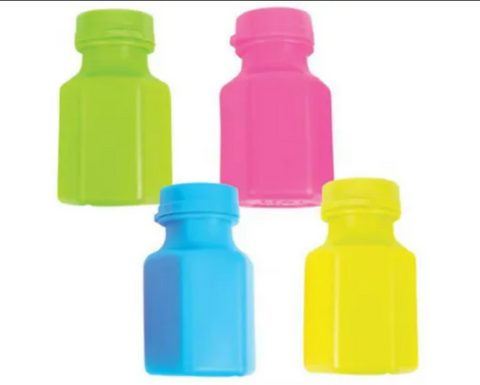 Party Favour Mini Bubbles - 4 Pack of fun