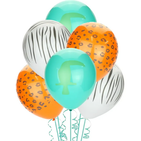 Wild Jungle Latex balloons - Pack of 10