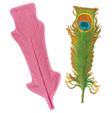 Extra Large Peacock Feather Silicone Mould