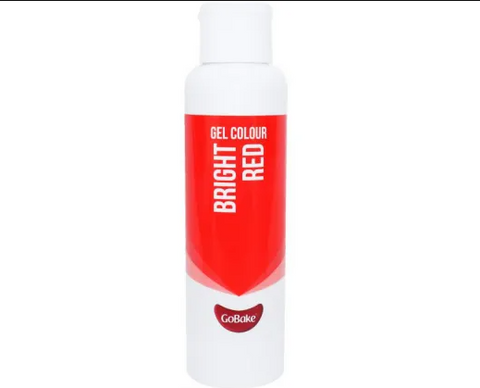 Go Bake Bright Red Food Colouring Gel 120gm