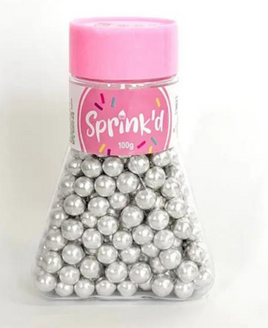 Silver Sugar Balls (Sixlets) 8mm