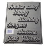 Script Messages Chocolate Mould Homestyle Chocolates