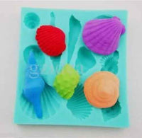 Cake Decorating Sea Shell Fondant Silicone Mould