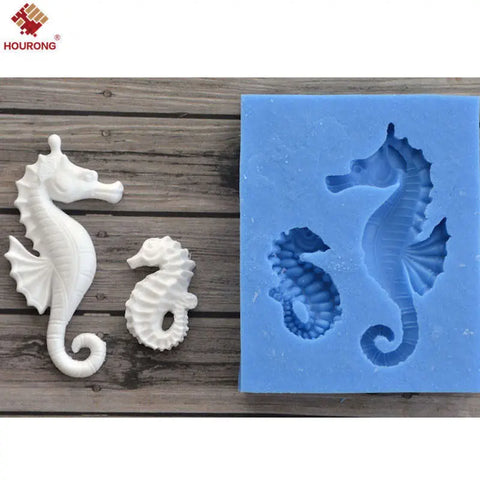Seahorse Silicone Mould. 2 Sizes