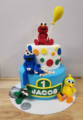 Sesame Street Birthday Cake - Choose Your Design - The Cake Mixer