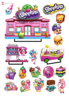 Shopkins Scene Edible Premium Wafer Paper Cake Topper