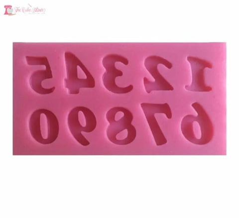 Silicone Mini Number Mould