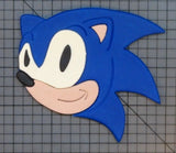 Sonic Handmade Edible Cake Decoration