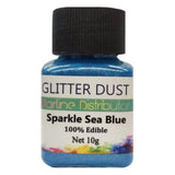 Sparkle Glitter Dust Sea Blue Starline