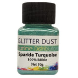 Sparkle Glitter Dust Turquoise Starline