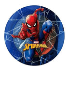 Spiderman Edible Cake Image - Choose Shape