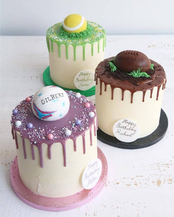 Sports Theme Birthday Cake