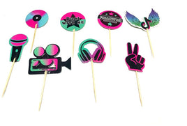 Tik Tok Cupcake Picks Toppers x12