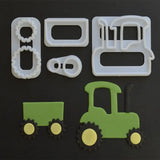 Tractor Cutter Set. Cake Decorating toys&parties.co.nz