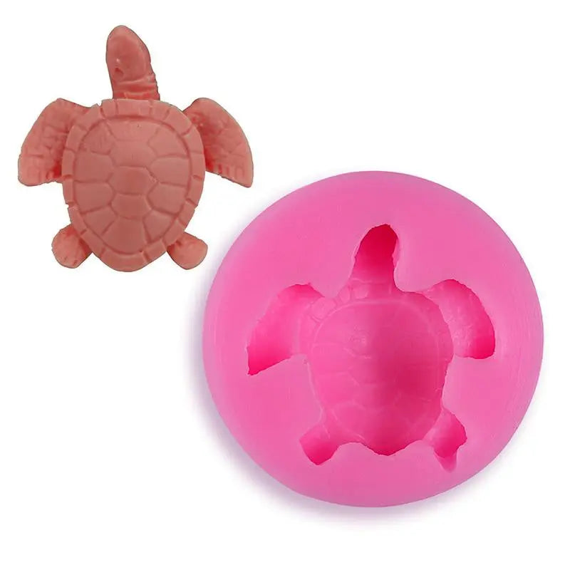 Turtle Silicone Mould The Cake Mixer