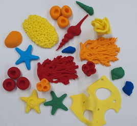 Sea Theme Edible Cake Decorations. 20 Piece