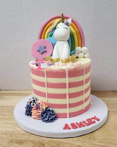 PASTEL UNICORN CAKE — Cookies & Crumbs