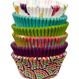 Wilton Baking Cups - Colours and Patterns x150 Wilton
