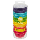 Wilton Baking Cups Standard Size Bright Rainbow x300 Wilton
