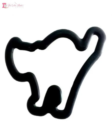Wilton Halloween Scaredy Cat Cookie Cutter. Soft Top For Safety