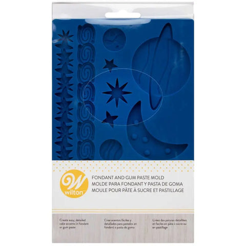 Wilton Space Theme Silicone Mould