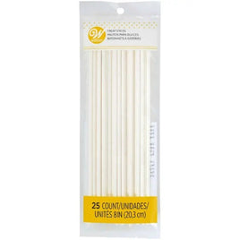 Wilton Lollipop Sticks 8 Inch x25