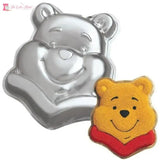 Winnie the Pooh Face Cake Tin Hire toys&parties.co.nz