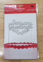 Xmas Cake Topper Assorted Design