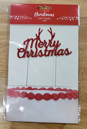 Xmas Cake Topper Assorted Design