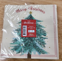 Xmas Theme Napkins - Traditional Designs