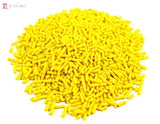 Yellow Sprinkle Hail/ Jimmies 30gm toys&parties.co.nz