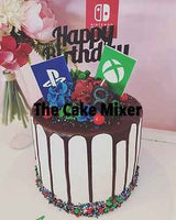 Celebration Buttercream Drip Cake. Choose Your Colour - The Cake Mixer