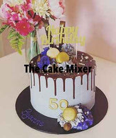 Celebration Buttercream Drip Cake. Choose Your Colour