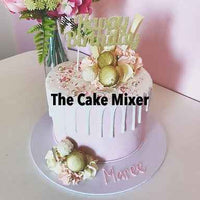 Celebration Buttercream Drip Cake. Choose Your Colour - The Cake Mixer