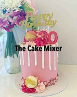 Celebration Buttercream Drip Cake. Choose Your Colour - The Cake Mixer