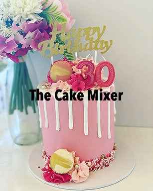 Celebration Buttercream Drip Cake. Choose Your Colour - The Cake Mixer