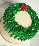 Christmas Theme Buttercream Cake toys&parties.co.nz