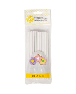 Wilton Cookie Sticks 6 Inch - 20 Pack