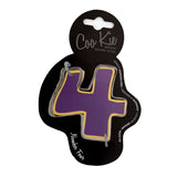 Coo Kie Number 4 Cookie Cutter Coo Kie