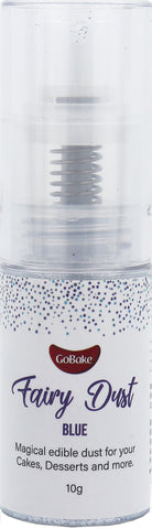 GoBake Edible Fairy Glitter Dust Pump Spray - Blue