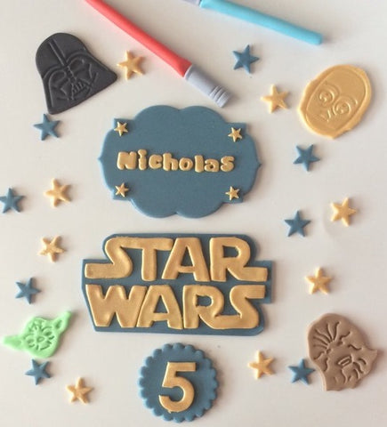 Star Wars Edible Cake Decorating Kit