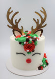 Christmas Theme Buttercream Cake toys&parties.co.nz