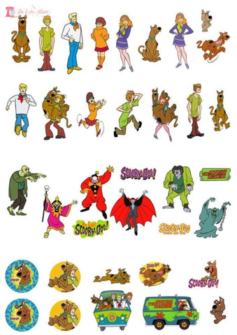 Scooby Doo Edible Premium Wafer Paper Cake Topper