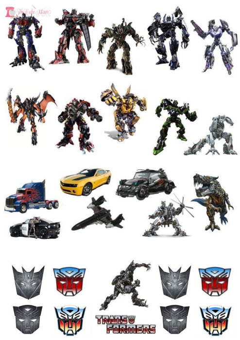 Transformers: Free Printable Cake Toppers. - Oh My Fiesta! for Geeks | Transformers  cake, Transformer birthday, Transformers birthday parties
