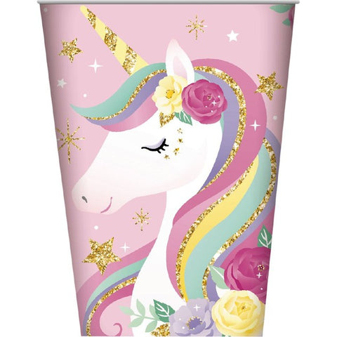Enchanted Unicorn Paper Party Cups. Adorable!