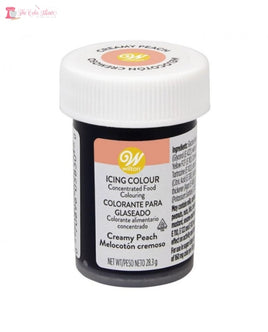 Wilton Creamy Peach Gel Food Colouring. Perfect for buttercream